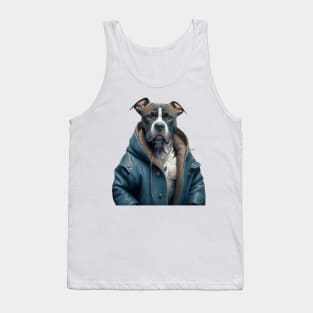 American Staffordshire Terrier Harlem style Tank Top